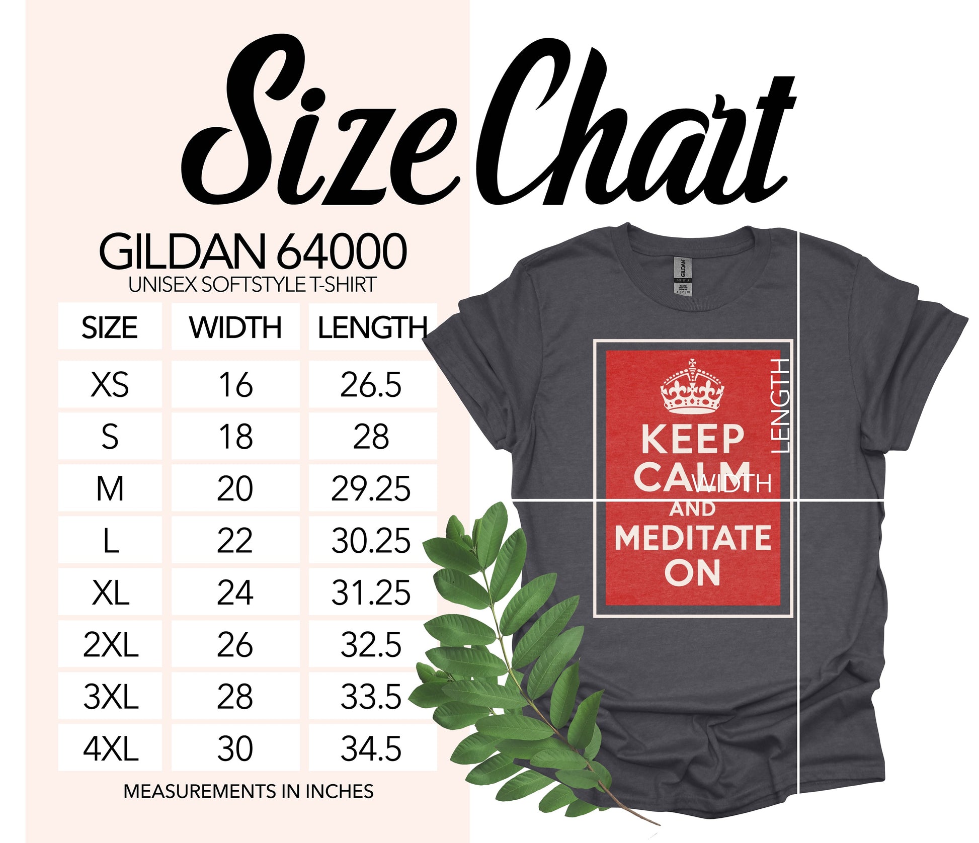 Keep Calm and Meditate On Unisex Softstyle T-Shirt product