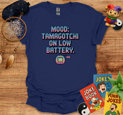 Mood Tamagotchi On Low Battery Printed Shirt product