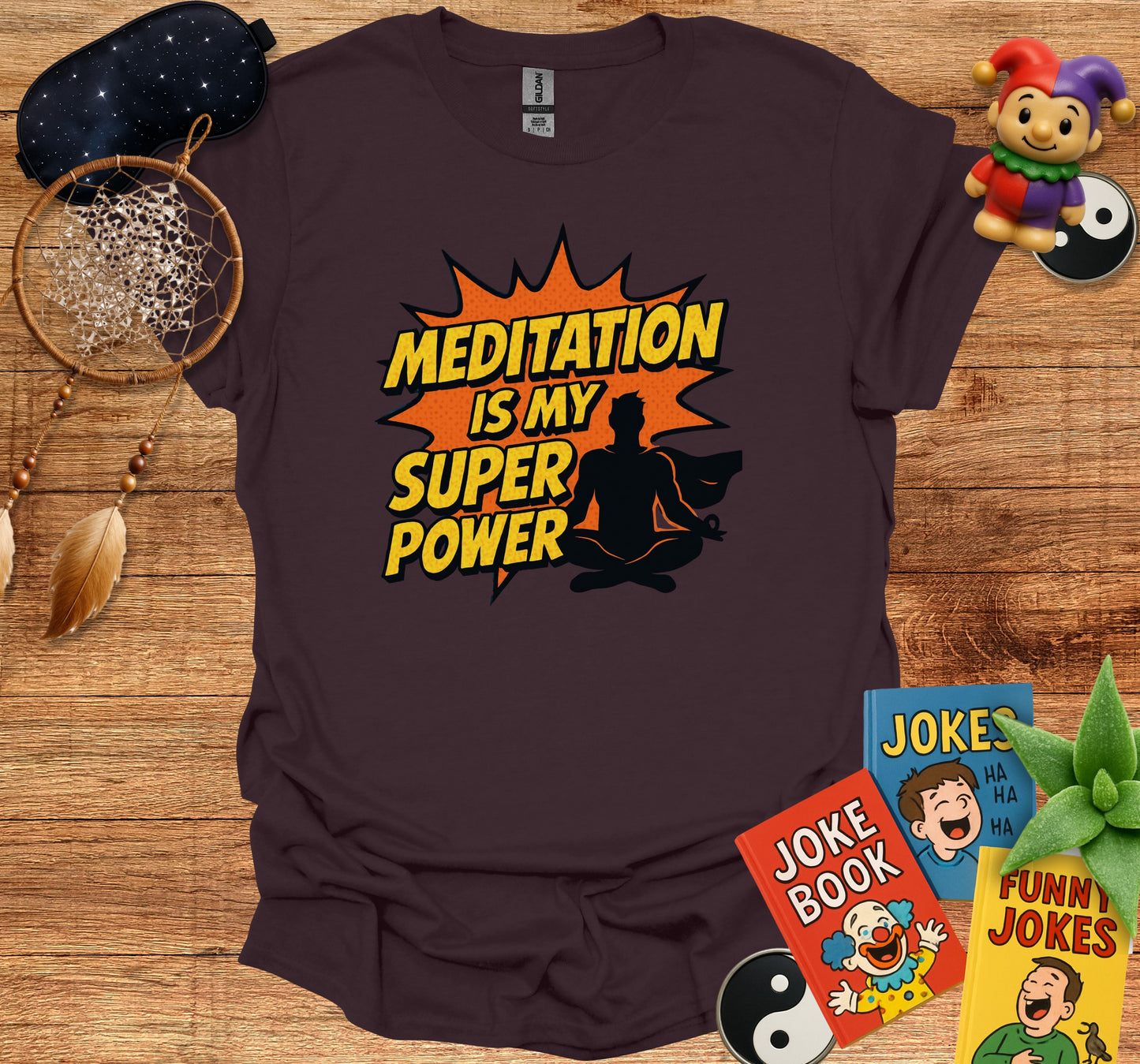 Meditation Is My Super Power Graphic Print product