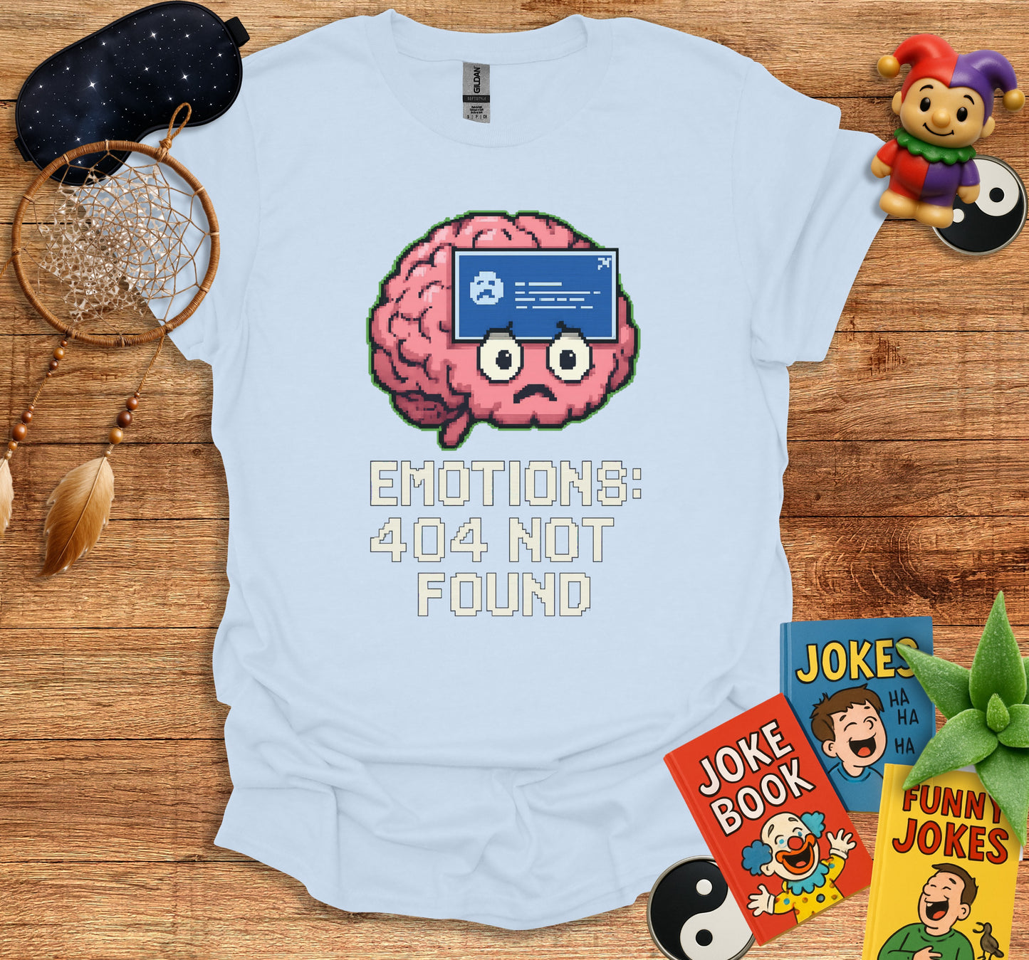 Emotions 404 Not Found Graphic T-shirt product type
