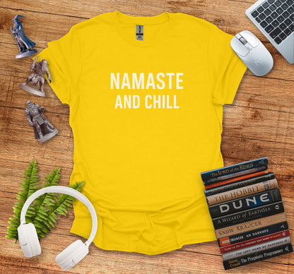 NAMASTE AND CHILL Relaxed Fit Casual Shirt product type