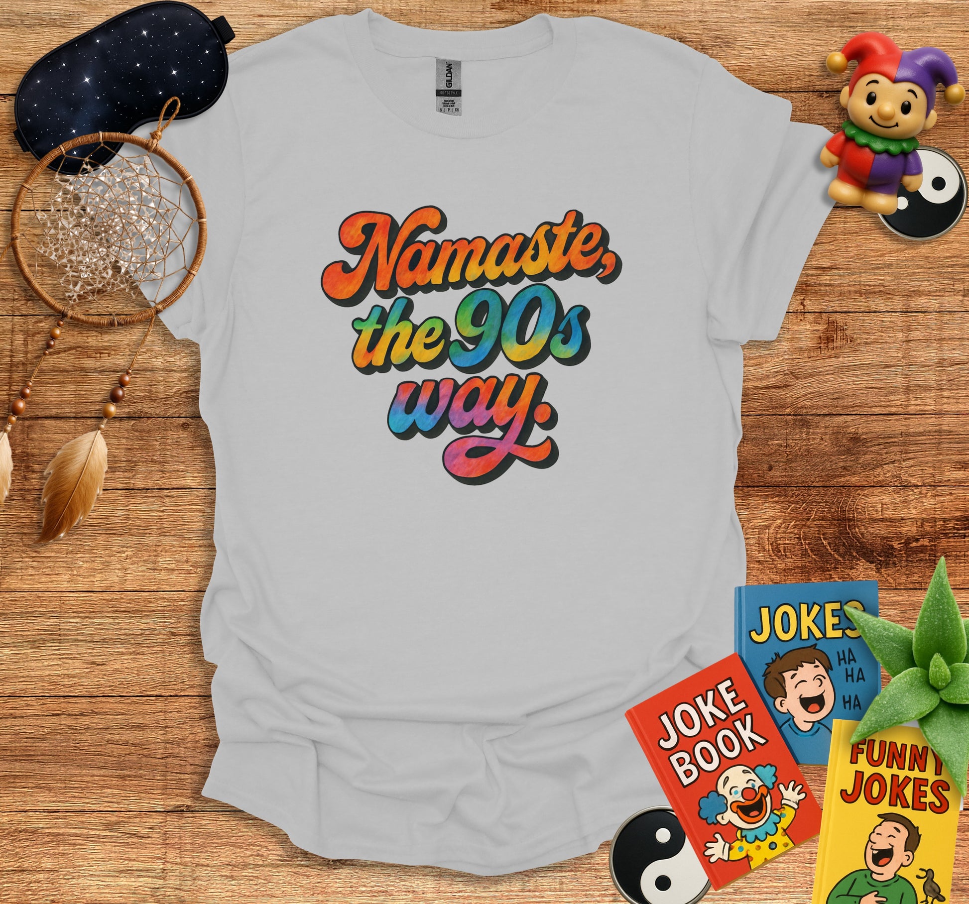 Namaste the 90s Way Graphic Printed Tee product