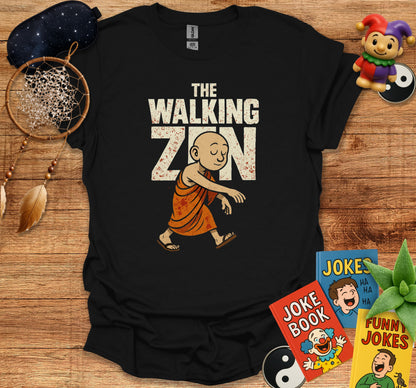 The Walking Zen Meditating Monk Graphic T-shirt product type