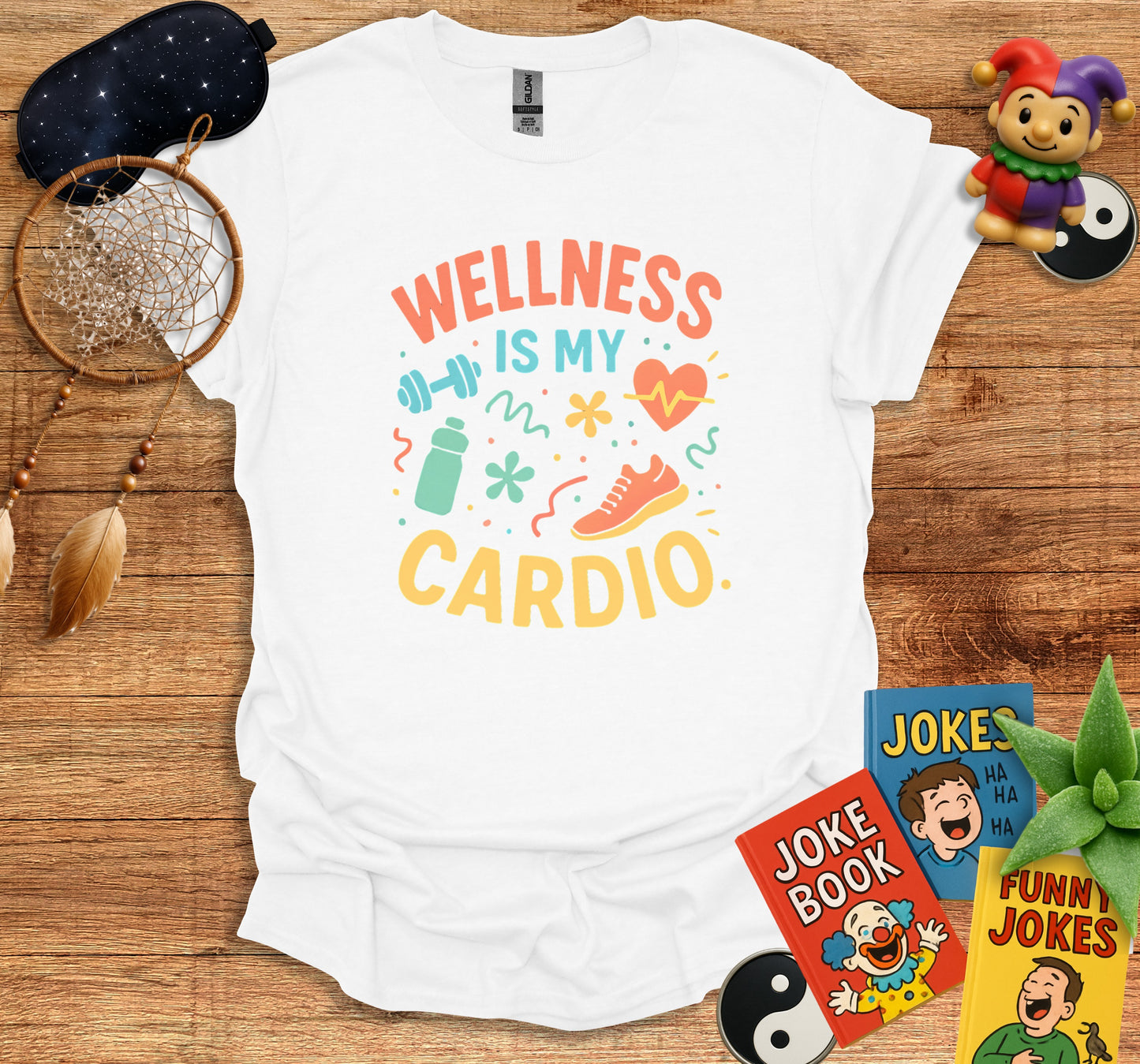 Wellness Is My Cardio T-shirt product